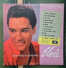 VTG Elvis Presley Something For Everybody Vinyl Record 33 RPM 12" LP LPM-2370