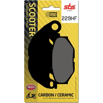 Hochwertige Bremsbeläge SBS 229HF Street Ceramic für Scooter   Langlebig und sic