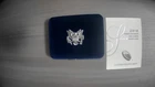 2014 W American Eagle One Ounce Silver Proof Coin w/ Original Box & COA
