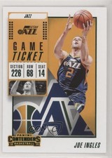 2018-19 Panini Contenders Game Ticket Green Joe Ingles #49 0b0