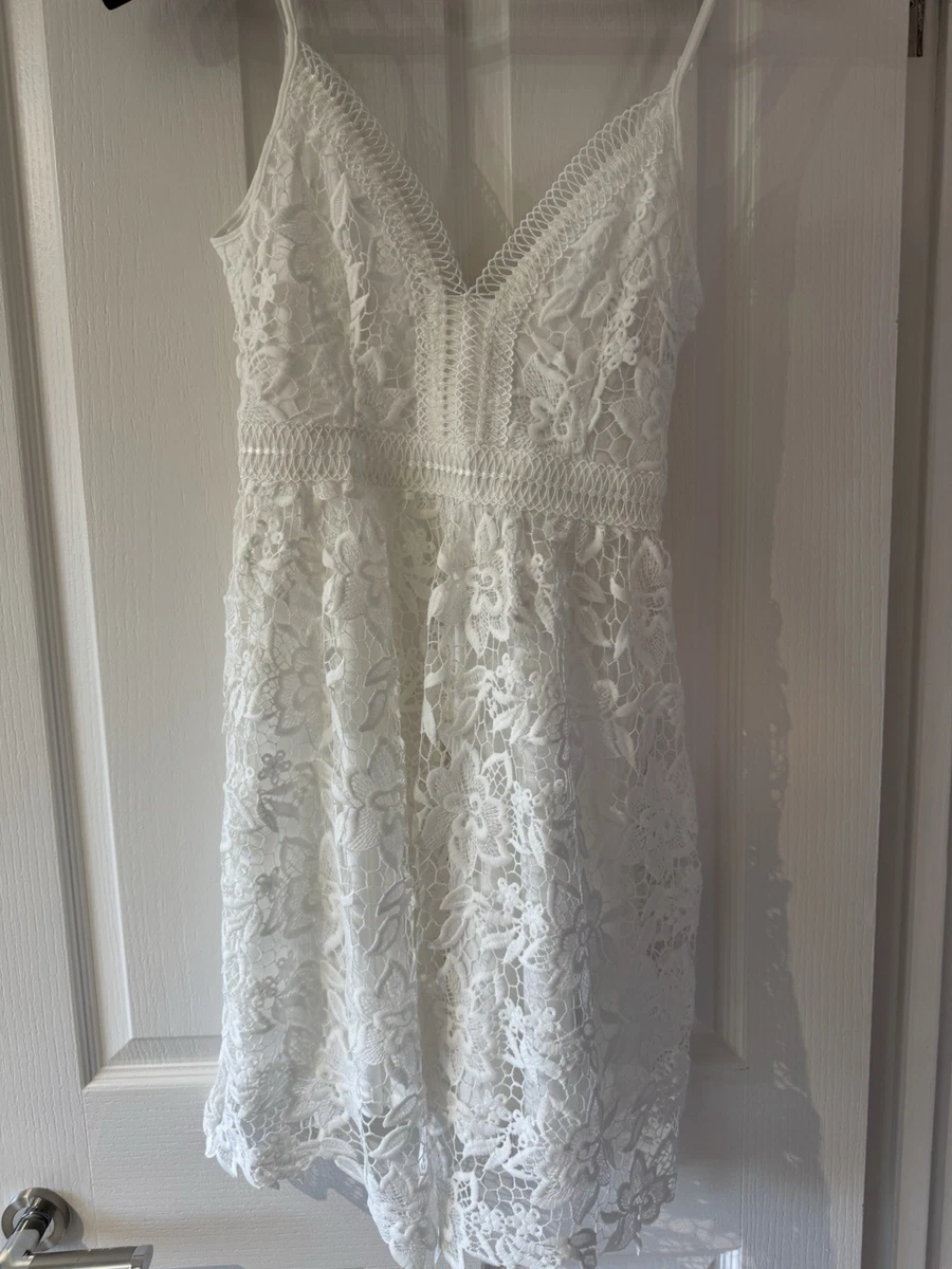 Lipsy Lace White Dresses for Women for sale | eBay UK