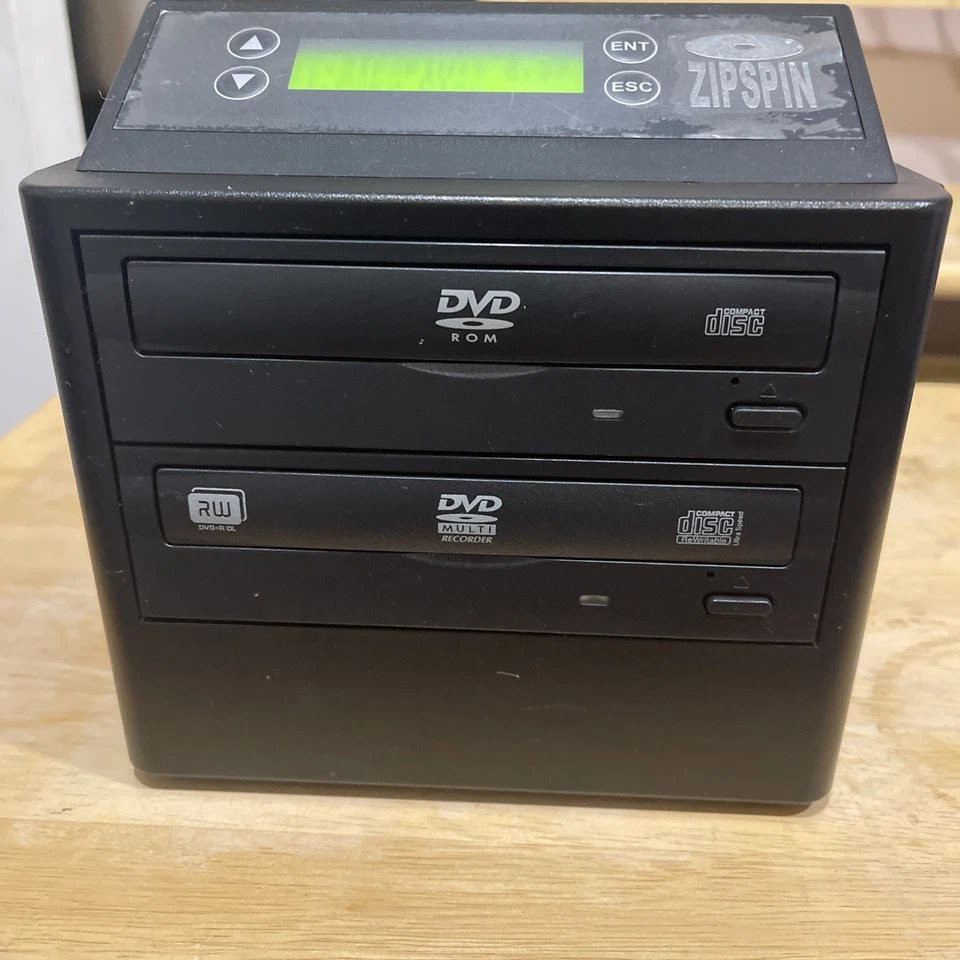 Usado Zipspin CD/DVD Duplicador CD DVD Copiadora - Sem Folheto de Instruções - Imagem 2 de 4