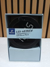 TCM Tchibo LED Wecker in Holzoptik mit digitaler Anzeige 10 Cm