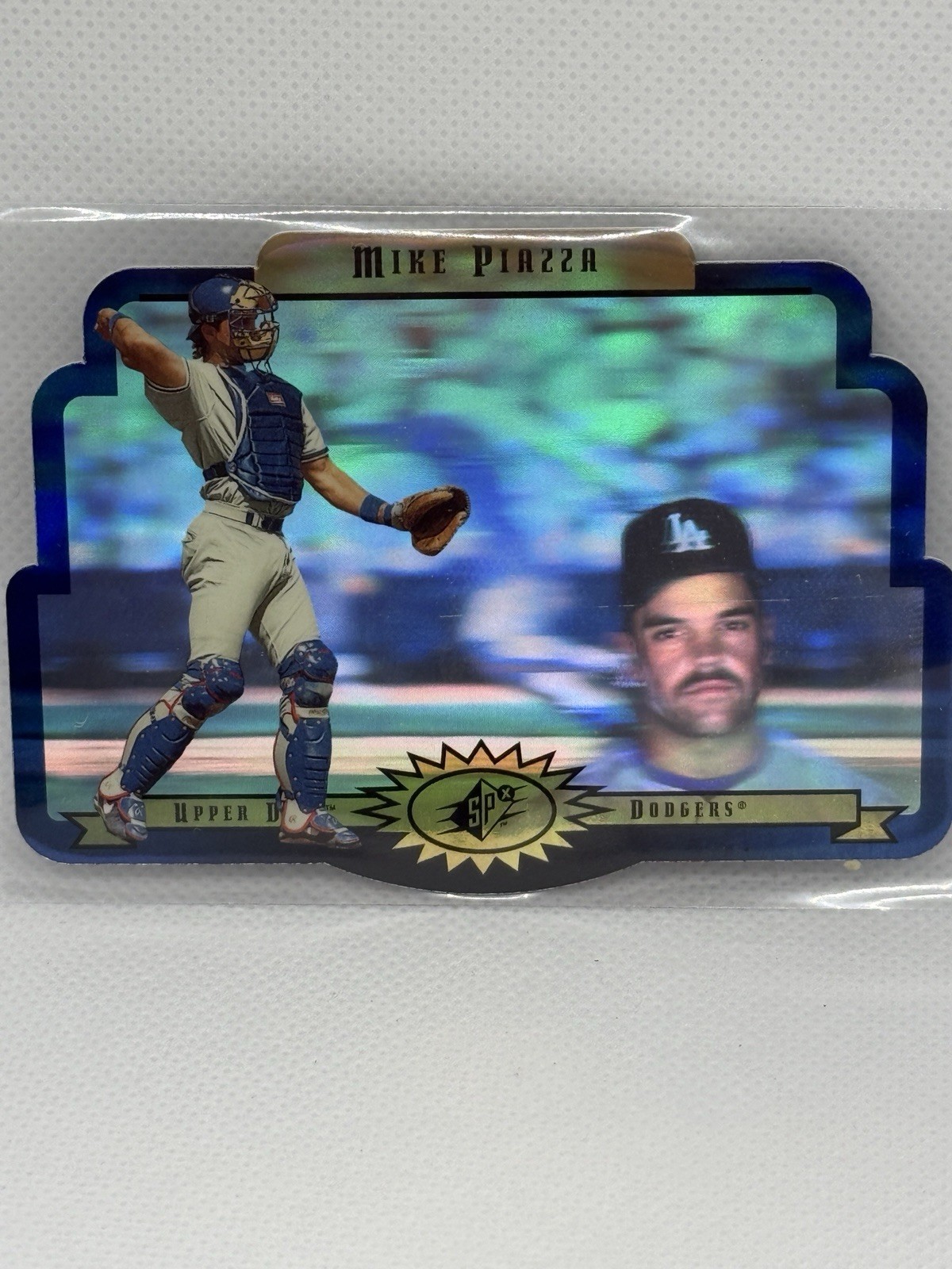1996 Upper Deck SPx Mike Piazza #33 Gold HOF Parallel
