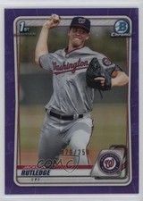 2020 Bowman Chrome Prospects Purple Refractor /250 Jackson Rutledge #BCP-91 6u5