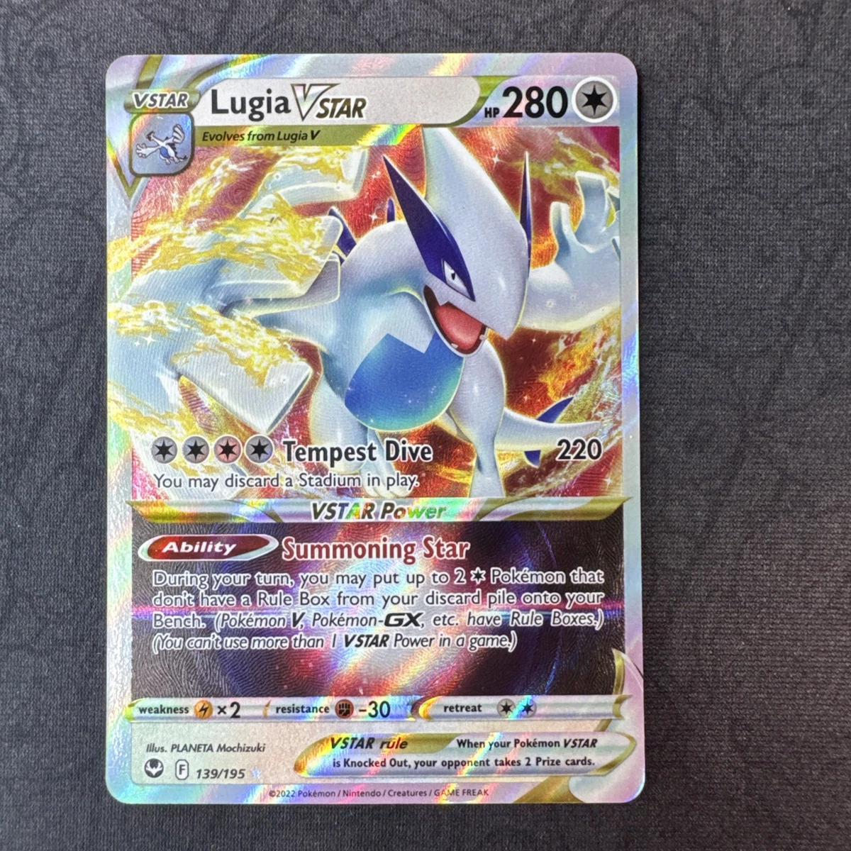 25+ Lugia VSTAR 139/195 Swsh12: Sword & Shield - Silver Tempest