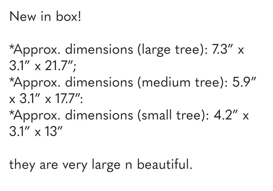 Árboles de mango tallados esmaltados de decoración navideña hechos a mano (juego de 3) Foto 3 de 4