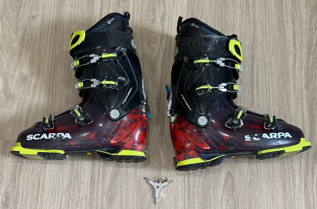 SCARPA FREEDOM SL Ski Boots, Mondo 29.5, U.S Men 11.5 Women 12.5