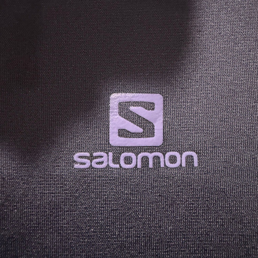 Salomon Discovery 1/2 Zip Midlayer AdvancedSkin Warm Dark Purple Size Small