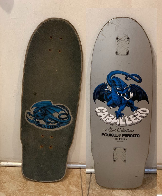 RARE Steve Caballero 2008 Silver Dragon Powell Peralta Skateboard