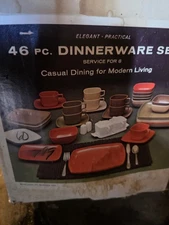 Vintage MCM 46 PC Dinnerware Set