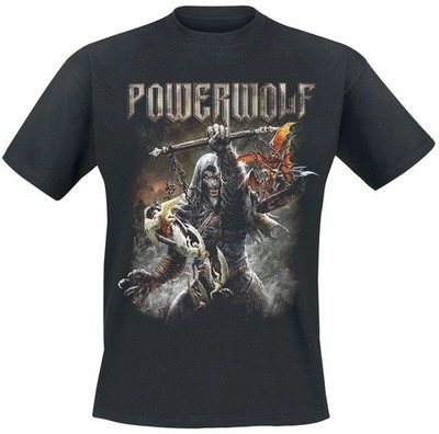 Powerwolf T-Shirt Herren Call Of The Wild schwarz Band-Merch, Bands
