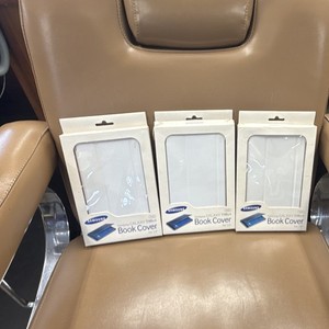 Samsung Galaxy Tab4 Book Cover Case White 7 in Tablet Cover (Lot of 3)