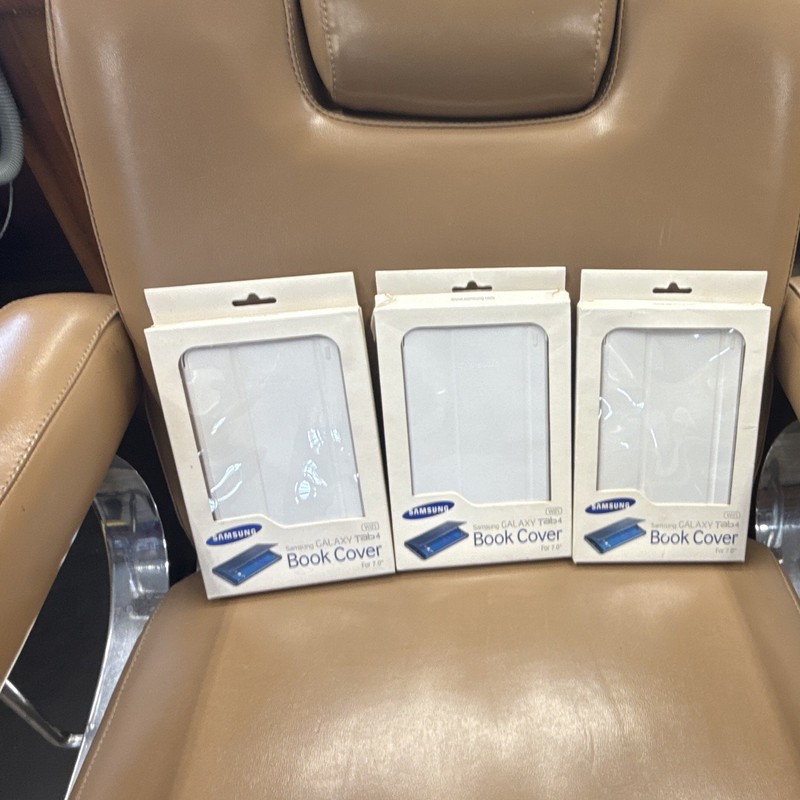 Samsung Galaxy Tab4 Book Cover Case White 7 in Tablet Cover (Lot of 3)