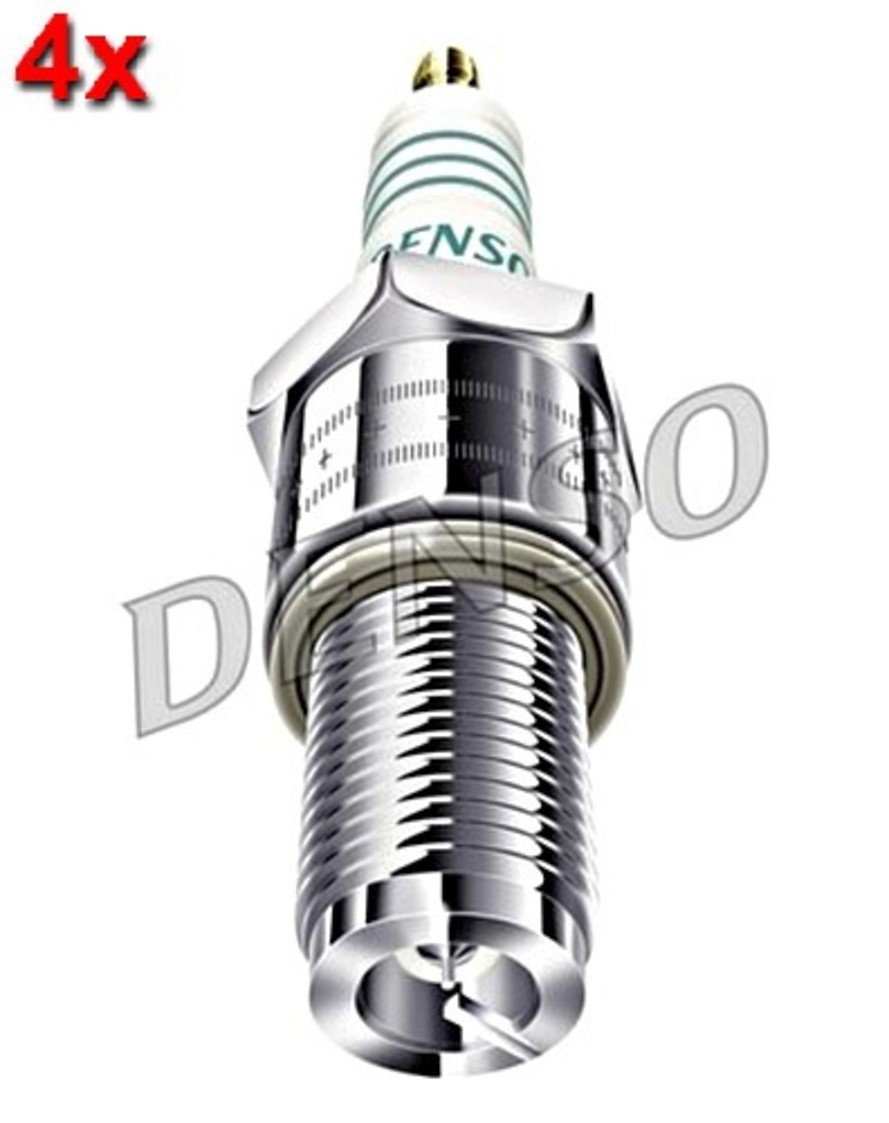DENSO 4x Spark Plugs For MAZDA TACTI 000010R105