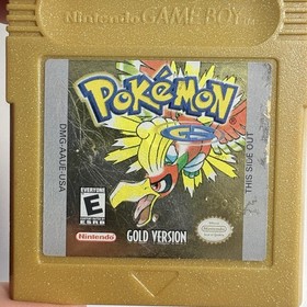 Pokemon Gold Version (Gameboy Color GBC) Authentic New Save Battery Tested