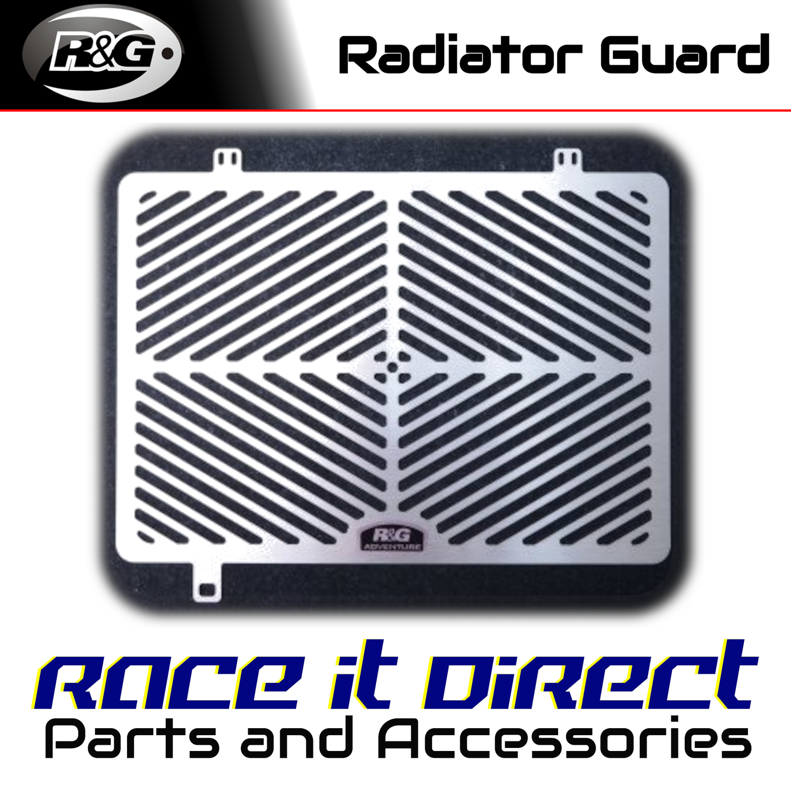 Stainless Radiator Guards for Suzuki DL650 V-Strom 2013-2014 R&G
