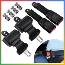 Golf Cart Seat Belts Retractable Universal 40 Inch 2 PCS Safety Kit