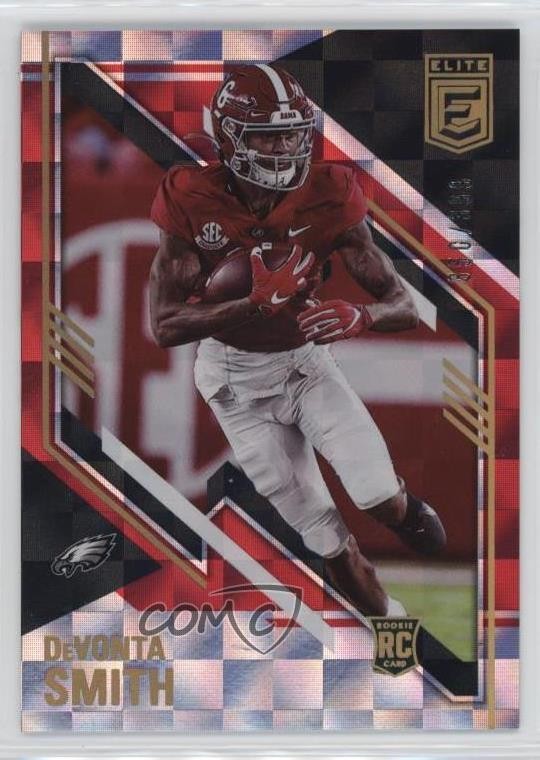 2021 Panini Donruss Elite Rookies Red 350/399 DeVonta Smith #120 1fw1