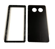 Suburban V Furnace Access Door 6258AEB Black Scratched Camper-RV Trailer