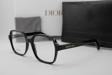 New Christian Dior Diormidnighto S1i 1000 Black Gold Authentic Eyeglasses 53-19