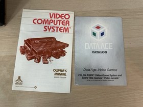 Atari CX-2600 Console in Original In Box w/ Manual, Controllers, Paddles - WORKS