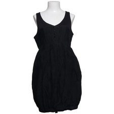 Zoul, Kleid, Größe: 42, TIRA TULIP DRESS, Schwarz, Baumwolle/Seide #ykB