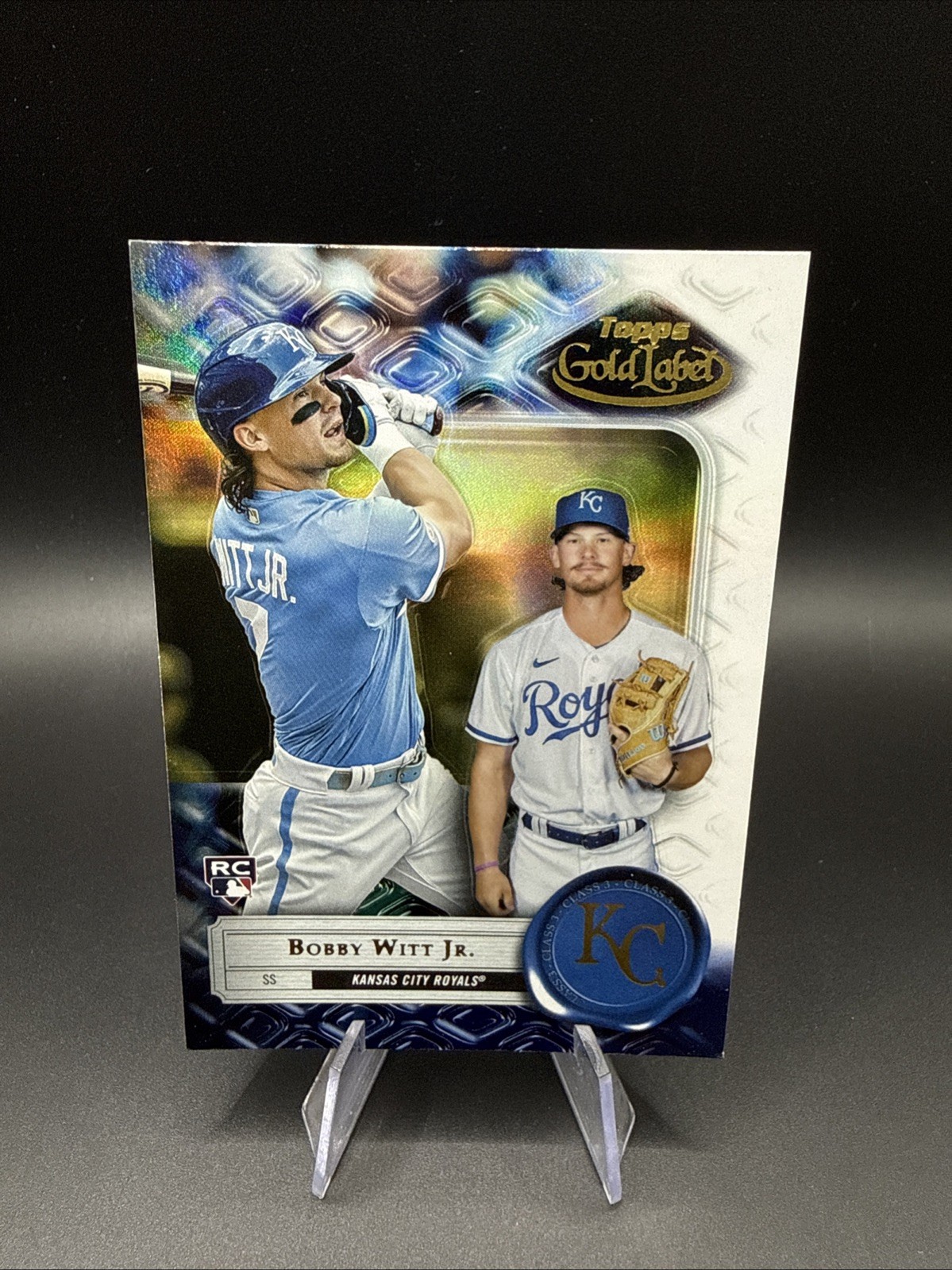 2022 Topps Gold Label - Bobby Witt Jr. #49 Class 3 (RC) SP