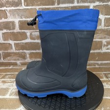 Kamik Snobuster 1 Waterproof Winter Snow Boots Navy Blue Boys Youth Size 2