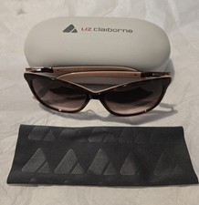 Liz Claiborne L 578 Brown Peach Sunglasses Size- 56:16:140MM