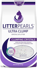 Ultra Clump Unscented Crystal Clumping Cat Litter with Odorbond, 8 Pounds