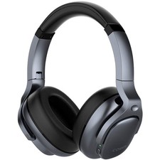 COWIN E9 ACTIVE NOISE CANCELLING WIRELESS BLUETOOTH HEADPHONES - SILVER