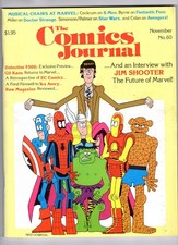 Cover of The Comics Journal #60