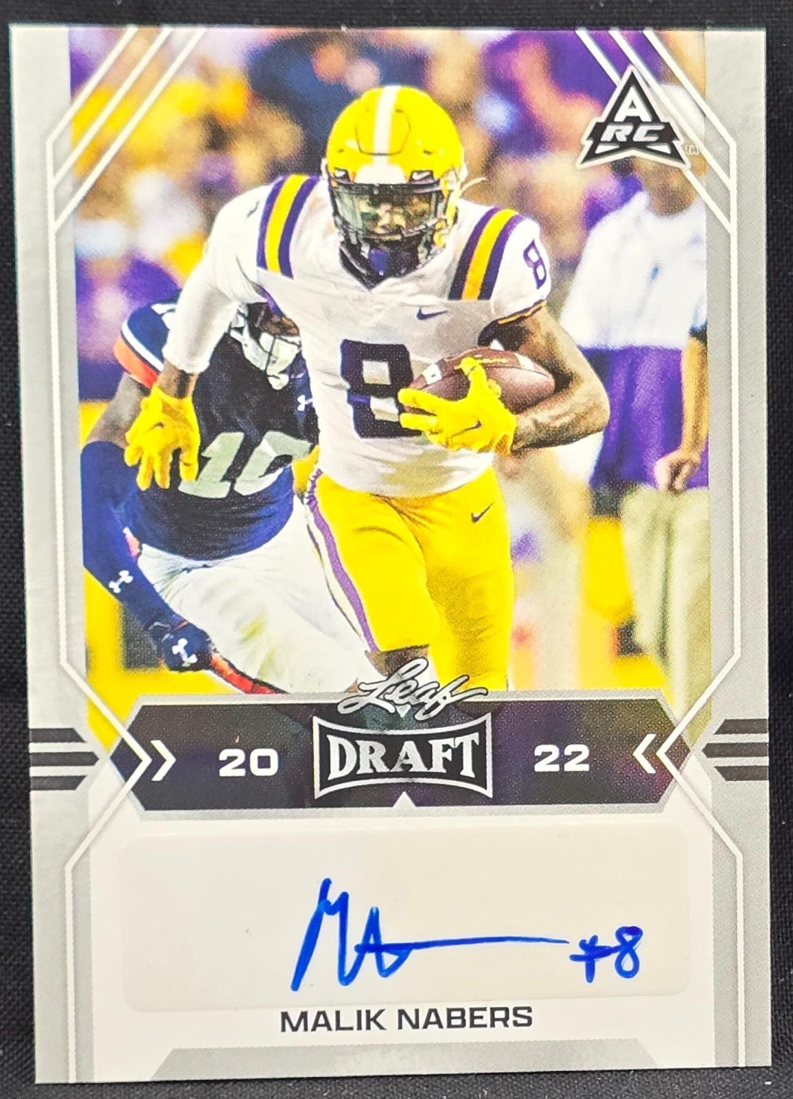 2022 Leaf Draft #BA-MN1 Malik Nabers Autographs