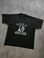 Men's Vintage 80s SERE USAF Special Operations Survival Training T-shirt Size XL