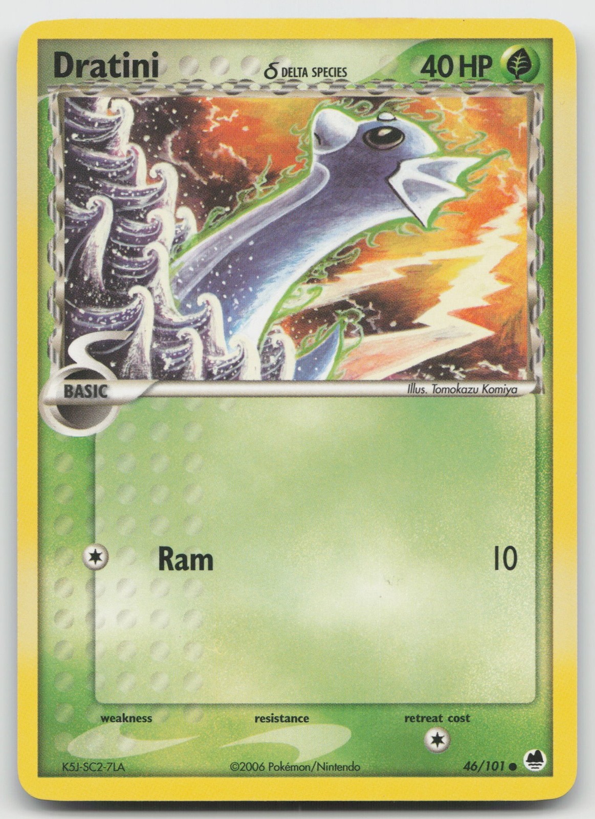 Dratini (Delta Species) Common Dragon Frontiers 46/101 LP