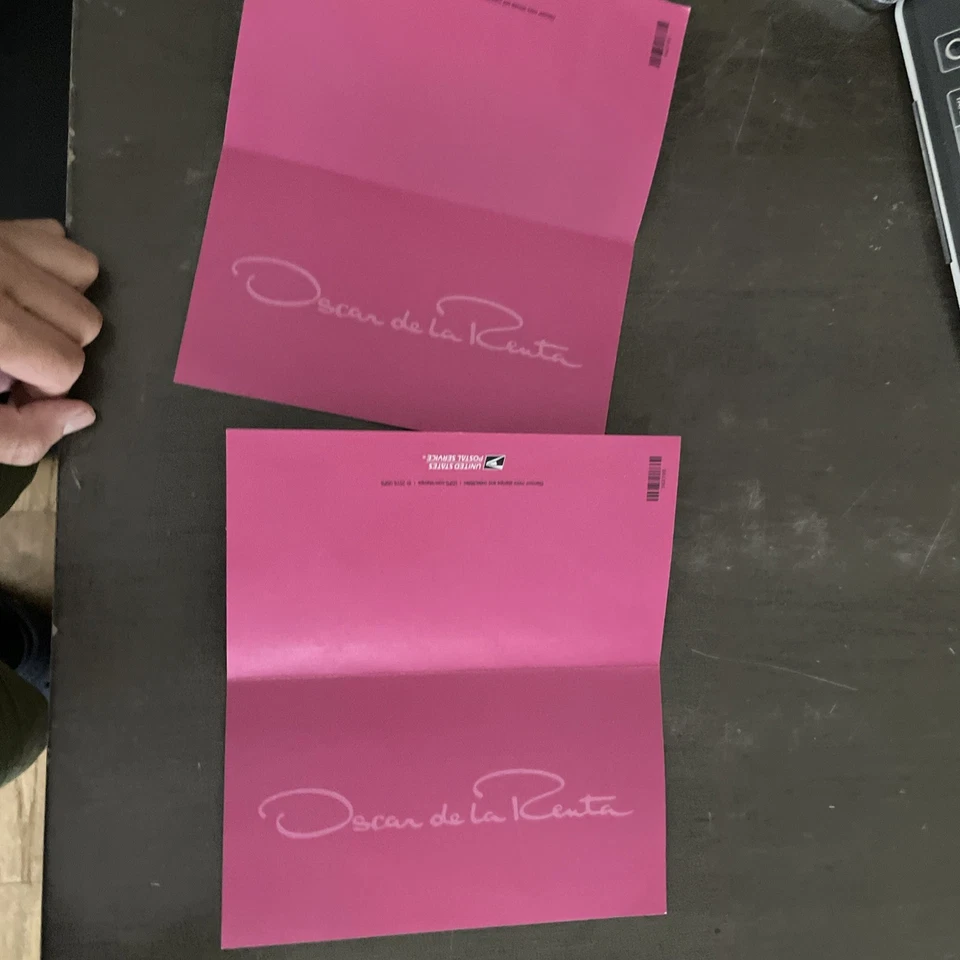 Set 2 USA 5173 Oscar de la Renta Pane of 11 Forever Stamps 2017 - Image 4 of 4