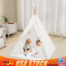 Home Tent For Kids Children's Indoor Playhouse Play Tent With Light for 1-3 Kids