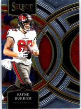 2023 Panini Select #155 Payne Durham RC Rookie Tampa Bay Buccaneers
