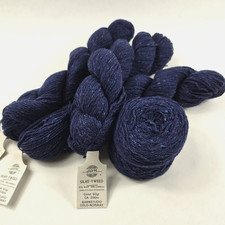 Lot 3 1 Garn Silke-Tweed Sport Garnstudio Silk Wool Blue 872 Yd