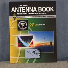 22th Edition The ARRL Antenna Book 2011 MINT with CD Front/Side Views