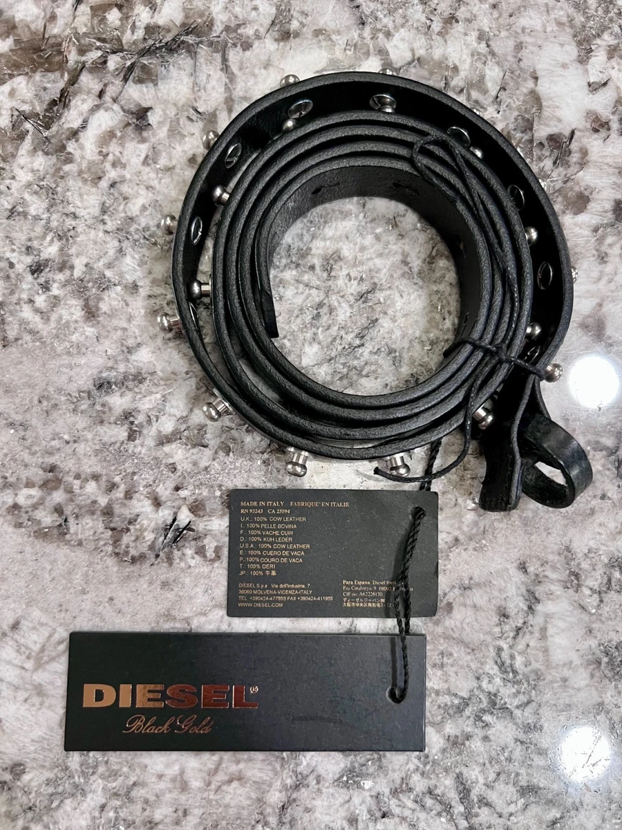 Diesel Leather Studded Belts for Men for sale | eBay display picture 2
