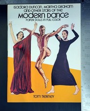 1983 Tom Tierney Isadora Duncan and Other Stars of the Modern Dance Paper Dolls