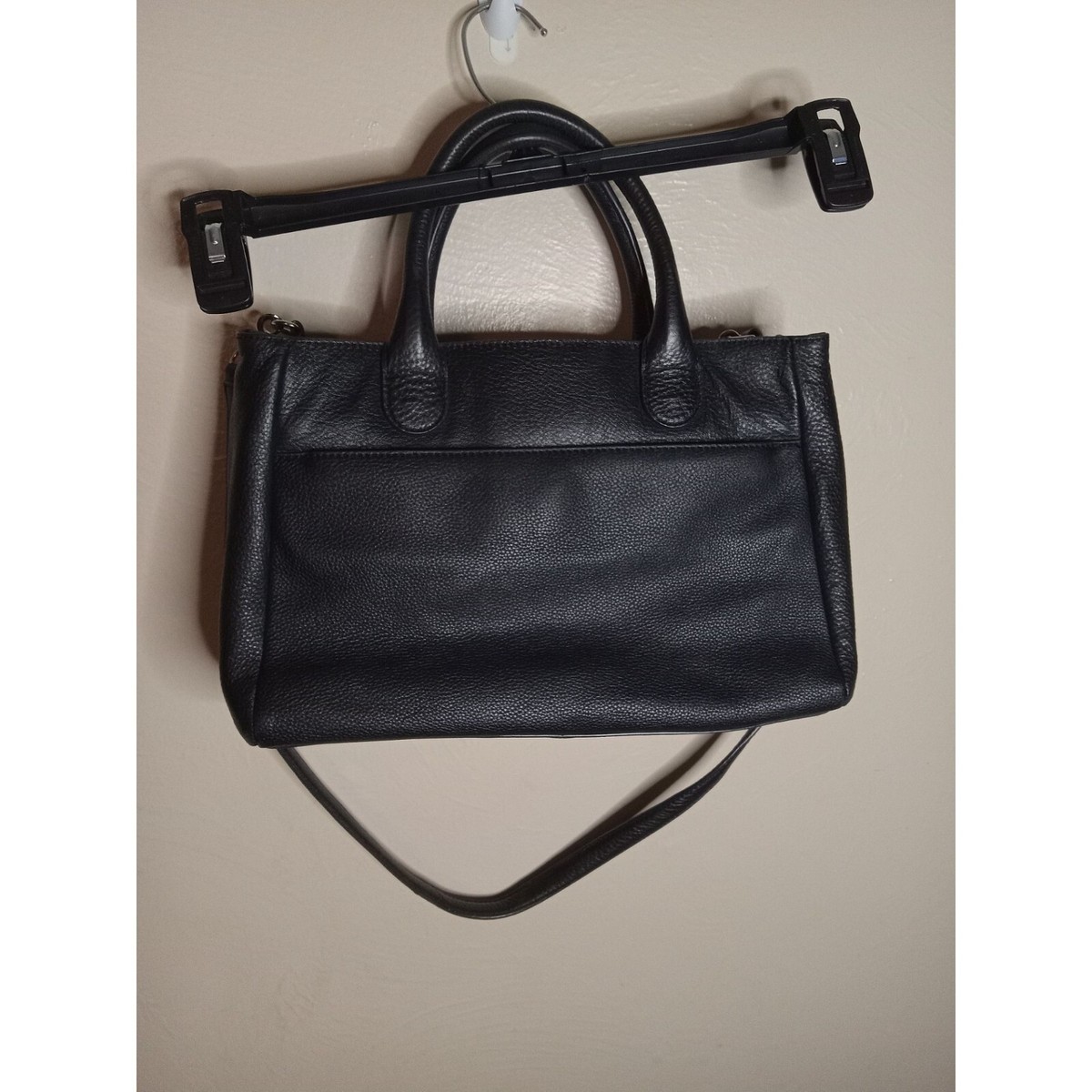 Karl Lagerfeld Paris Medium Backpack Black Purse Chevron Quilted Soft Leather Karl Lagerfeld Backpack Black Bags & Handbags for Women for  main image 3