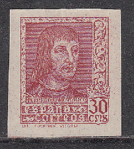 Details zu Spanien Sorten 1938 Edifil 844Aes MH Klassiker in Hülle und Fülle