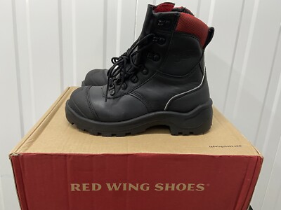Red Wing 3283 Safety Toecap schwarz Arbeitsstiefel pannensicher Gr. UK 3,5
