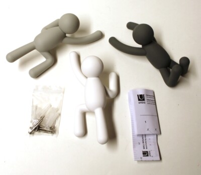 Umbra Alan Wisniewski Modern Climbing People Clothes Wall Hook Set of 