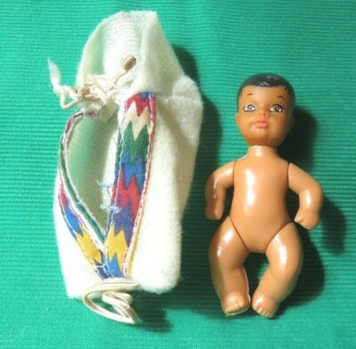 native american barbie with baby