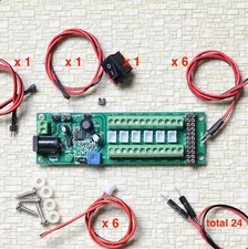 1 x power distribution board self adapt distributor HO N O LED street light hub