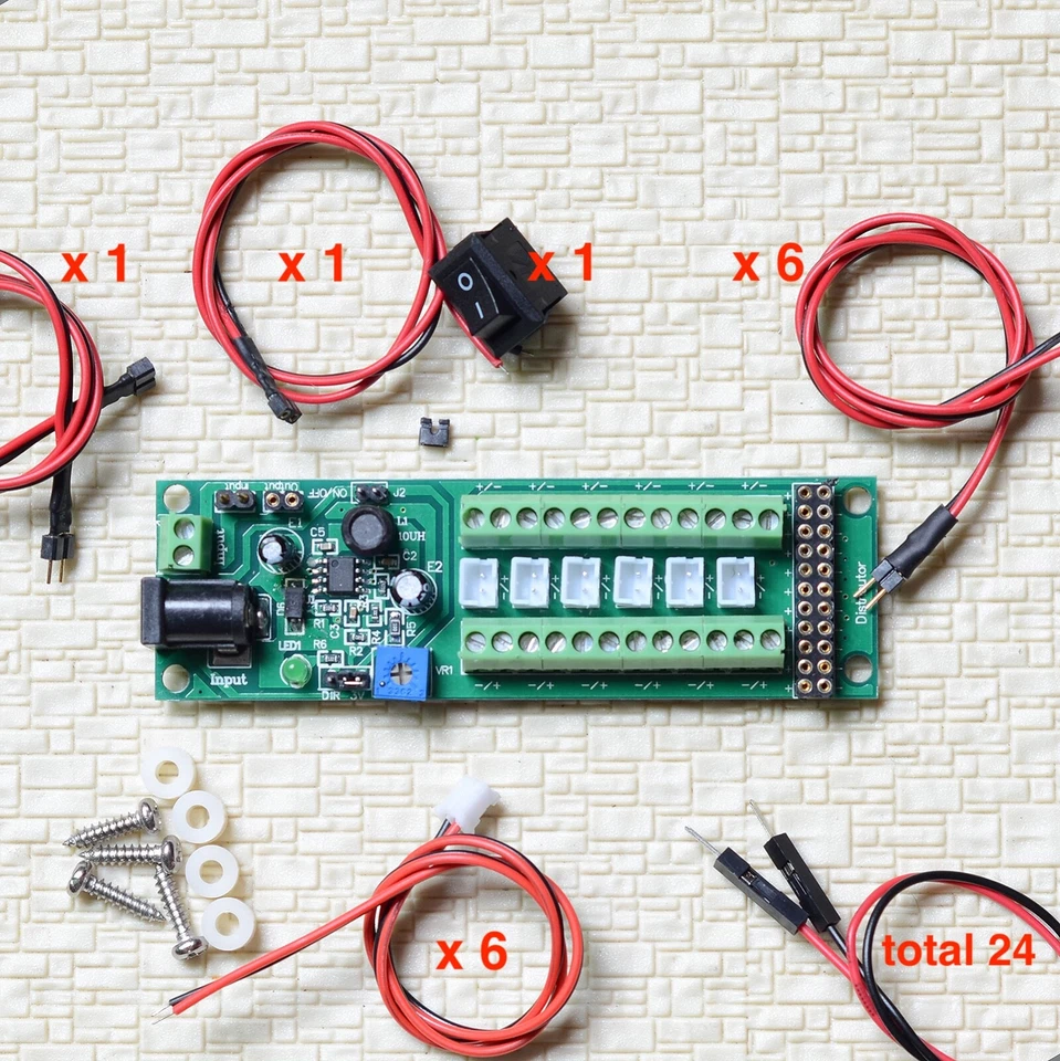 1 x power distribution board self adapt distributor HO N O LED street light hub - Image 1 of 4